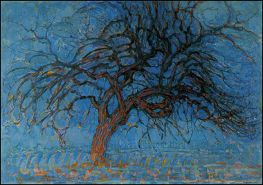 Avond (Evening); Red Tree by Piet Mondrian