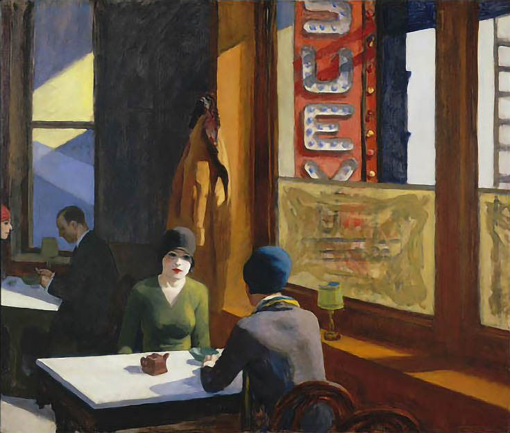 Chop Suey by Edward Hopper