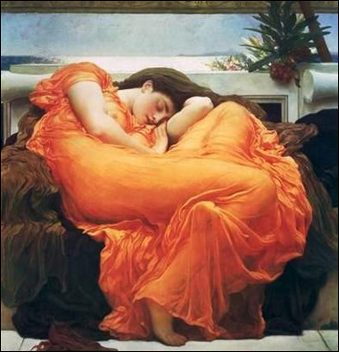 Flaming June by Frederic Leighton