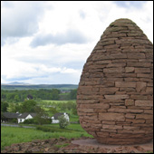 Goldsworthy rock sculpture