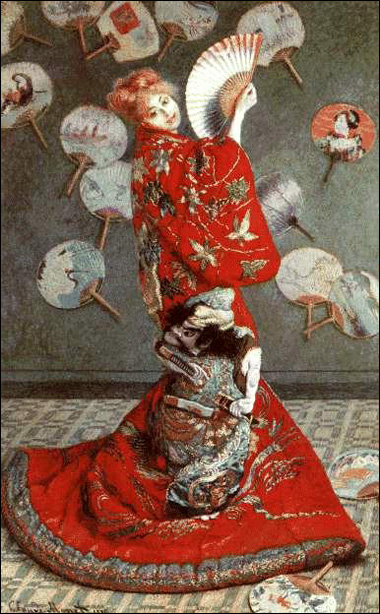 La Japonaise by Claude Monet