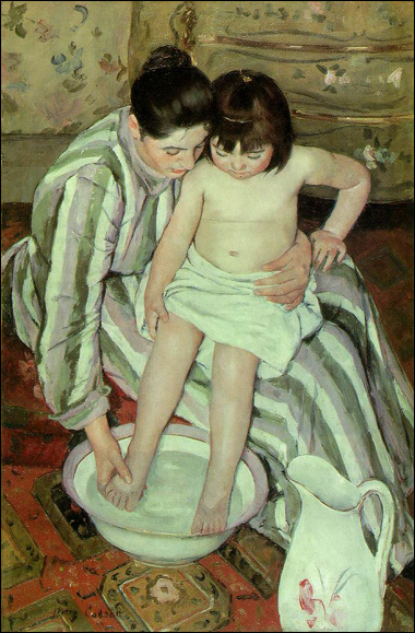 La Toilette by Mary Cassatt