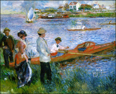 Oarsmen at Chatou by Pierre-Auguste Renoir