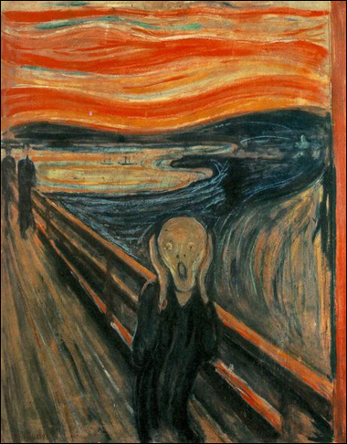 The Scream by Edvard Munch