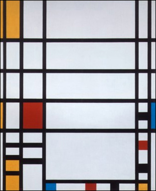 Trafalgar Square by Piet Mondrian